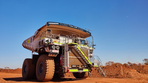 Liebherr and Fortescue announced a significant expansion of their partnership and unveiled the jointly developed autonomous battery-electric T 264 truck.