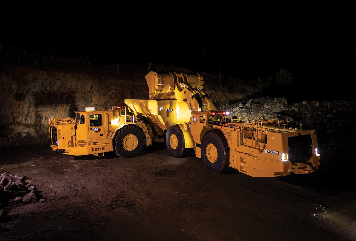 Cat R2900 XE Load-Haul-Dump (LHD) Loader From: Caterpillar