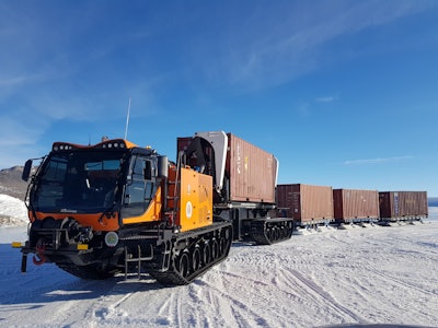 Figure 3: Manufacturers are adapting advanced cold-climate technologies, such as windscreen de-icing systems, to enhance crawler carriers' climate control and visibility, extending their operational range in diverse environments.