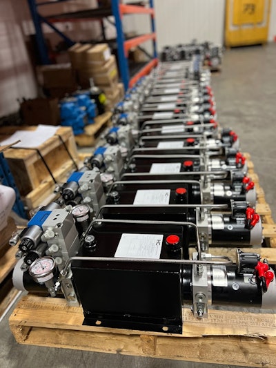 Figure 1: Most companies like Bailey also offer standard, ready-to-ship motors and pumps.