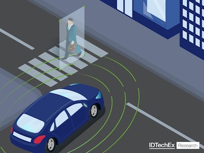 Front mounted short-range side radars enabling junction pedestrian automatic emergency braking will be a key source of automotive radar market growth.