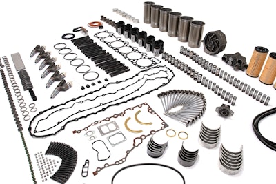 Perkins' Platinum Kit is designed for major overhauls typically required within 12,000-15,000 operating hours, to ensure peak performance and extended operational reliability.