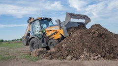 The CASE 580EV, the industry’s first electric backhoe in full production, combines innovative design with powerful functionality for a big leap forward in electric construction machinery.