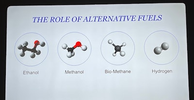 Alternative fuels will play a key role in hybrid engines and some are region-specific and must be catered to.