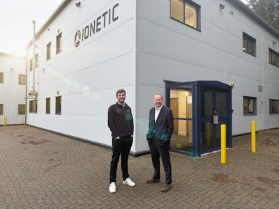 Left to right: James Eaton, CEO and Co-Founder of IONETIC; Andy Palmer, Chairman of IONETIC