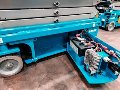 Electrification is well established in construction lifts in North America.