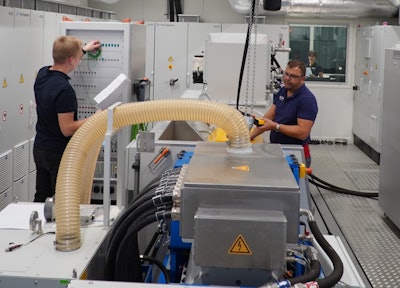 Eaton’s updated facility in Tczew, Poland, features two newly installed powertrain dynamometers.