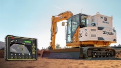 The smart, clean excavator is equipped with Leica Geosystems’ advanced machine control solution, which brings real-time data and precise design execution.