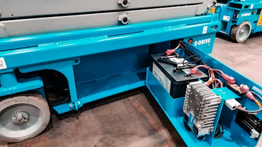 Electrification is well established in construction lifts in North America.