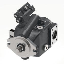 X1P features a patent-pending swashplate design with roller-element cradle bearings, which reduces the pump’s length by up to 25 millimeters compared to similar pumps.