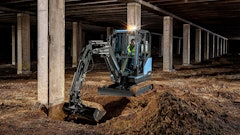 At bauma 2025, the company will have 18 machines on display, 10 of which will be totally new models. The HX19e (pictured here) is Hyundai Construction Equipment Europe's first battery electric mini excavator being launched at bauma.