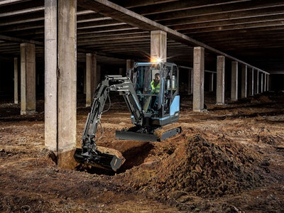 At bauma 2025, the company will have 18 machines on display, 10 of which will be totally new models. The HX19e (pictured here) is Hyundai Construction Equipment Europe's first battery electric mini excavator being launched at bauma.