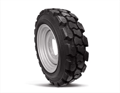 The LIFTBOSS A/T nondirectional tire, designed for telehandlers operating in construction and material handling environment