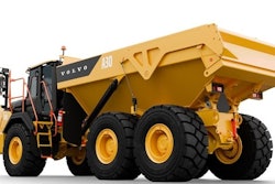 The A30 Electric articulated hauler