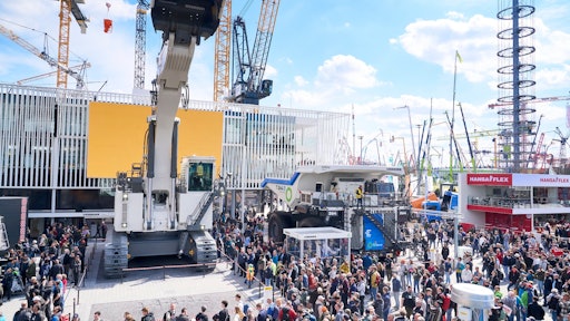 bauma 2025 recorded significant increases in visitor numbers, particularly those from Brazil, Portugal, Romania, the Netherlands, Turkey and Spain.