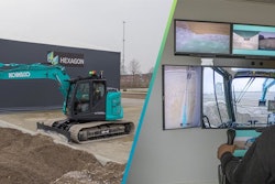 The K-DIVE system is an advanced remote operation technology developed by KOBELCO Construction Machinery Co., Ltd. Japan. It enables excavators to be controlled from a distant location via a specialized cockpit