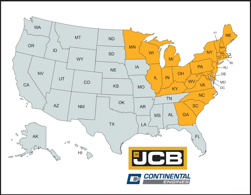 Jcb Course Map JCB Powertrain Expands Continental Engines' US Territory | OEM Off-Highway