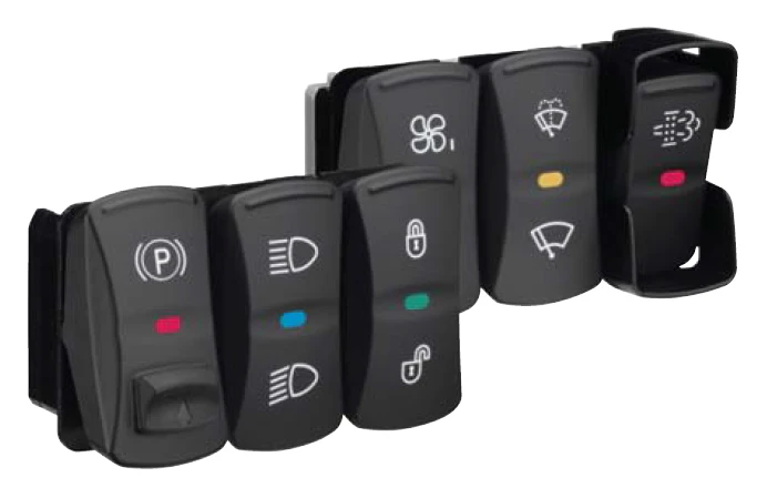 Eaton’s Mobility Group Launches E33 Sealed Multiplexed Rocker Switch ...
