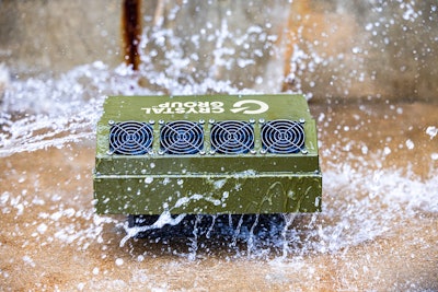 The rugged RE3423M Crystal Group system operates in harsh environments where traditional electronics fail.