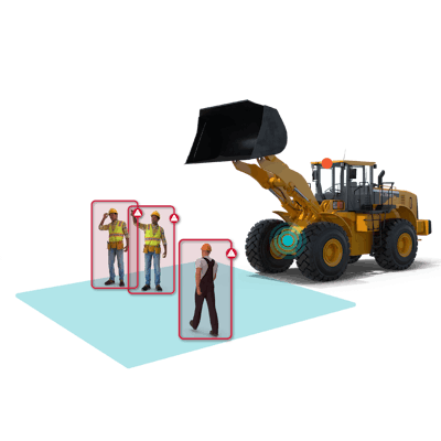 Wheel Loader Bucket Camera Up