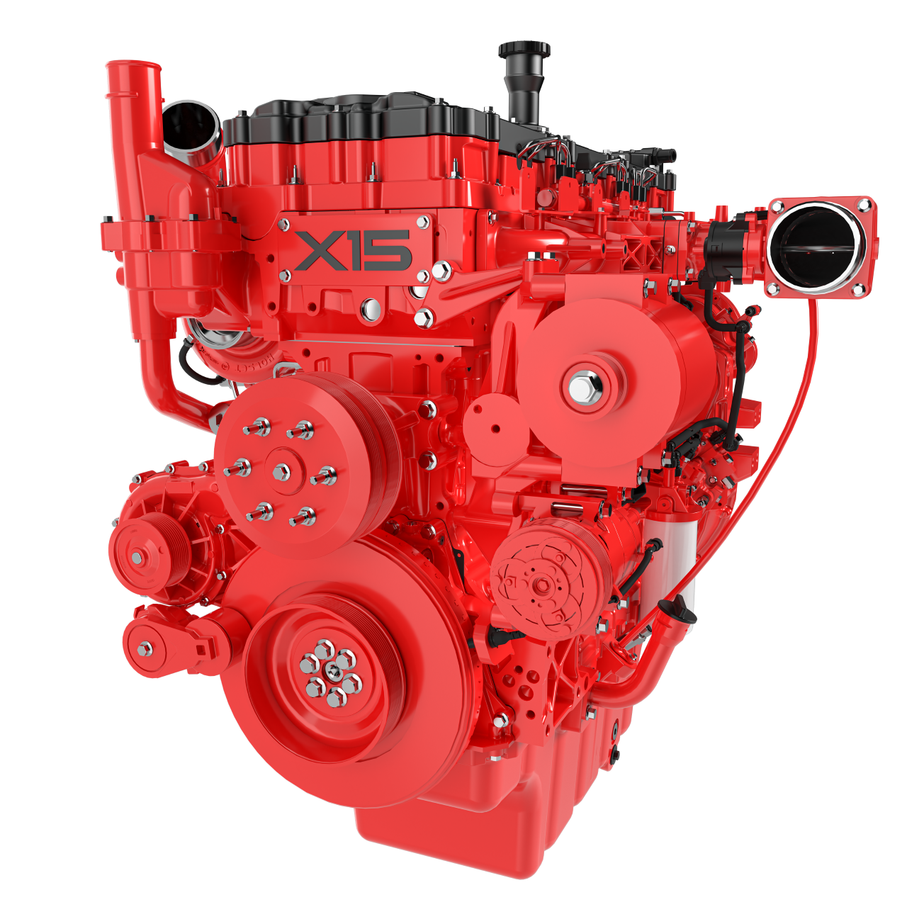 The company's Next Gen X15 Off-Highway engine makes its debut in North America.