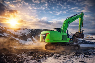 LiuGong's 922FE Electric Excavator