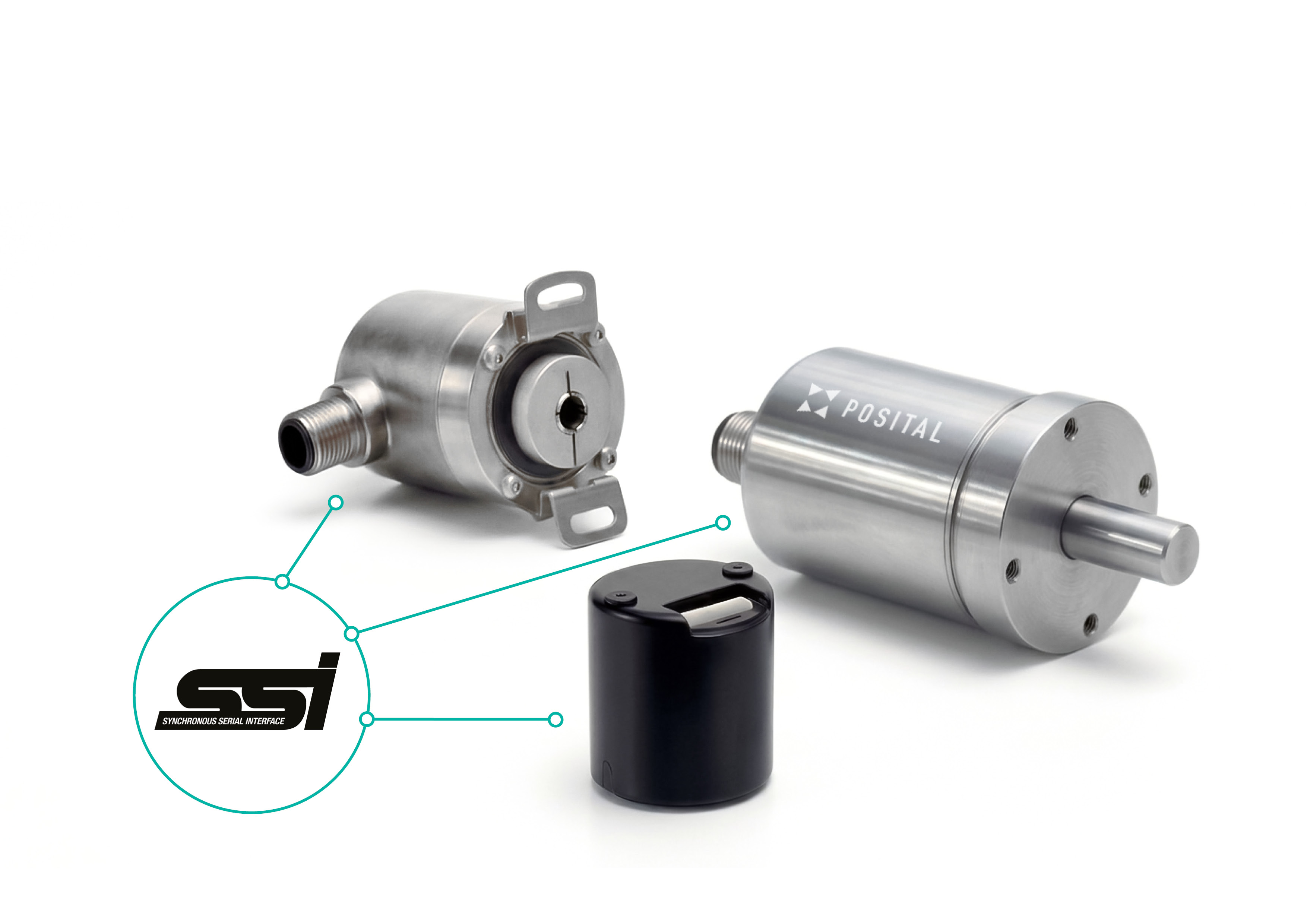 SSI communications are available across a wide range of POSITAL IXARC encoders.