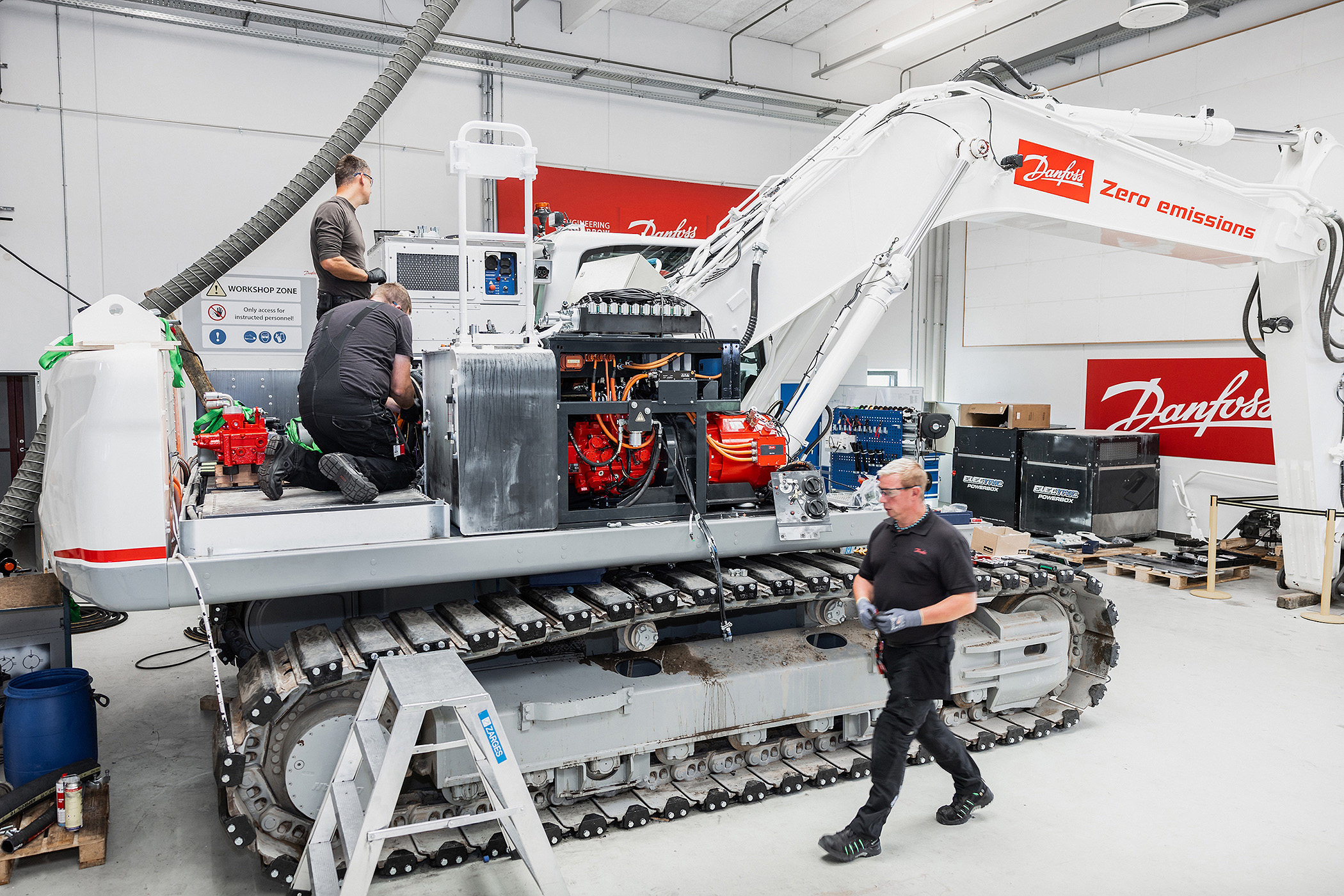 Danfoss Excavator Conversion