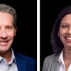 Effective Aug. 1, 2026: Damon Audia (left) has been named president of PTx and corporate strategy, and Indira Agarwal (right) has been appointed senior vice president, chief financial officer.