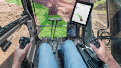 Volvo Dig Assist In Cab View